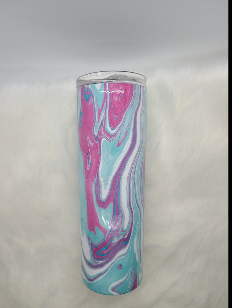 Hydrodipped Tumblers